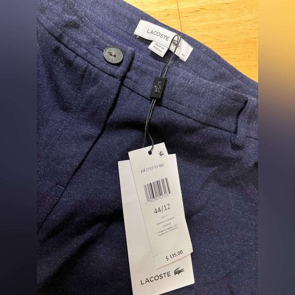 Nwt lacoste women’s athletic dress pants size 12